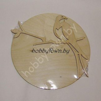 Деревянная заготовка для часов "Ласточка"