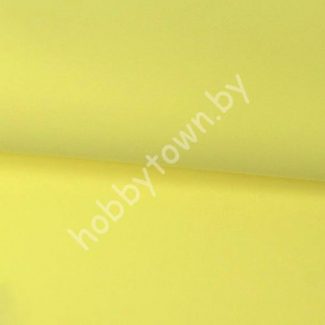 Фоамиран зефирный 1 мм (цв. жёлто-лимонный)