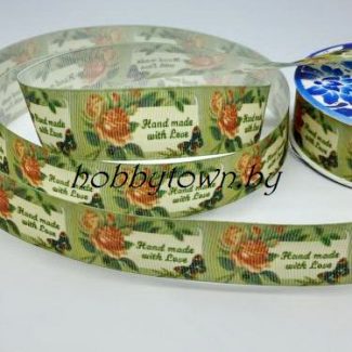 Лента репсовая Premium, 25 мм HAND MADE