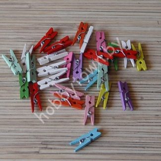 Прищепка декоративная 25 мм 1 шт.