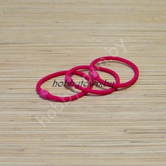 Резинки для волос цветные 5 см (цв.малиновый)