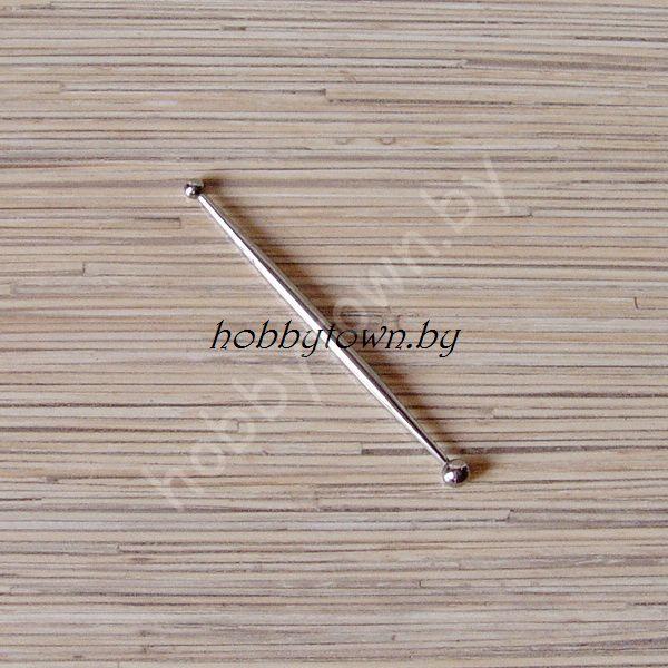 Стек металлический с 2 шариками (6мм и 8мм)