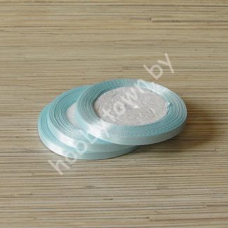 Лента атласная 0,6 см (цв.голубой 103)