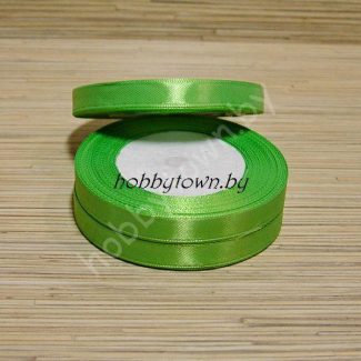 Лента атласная 1,2 см (цв.салатовый 052)