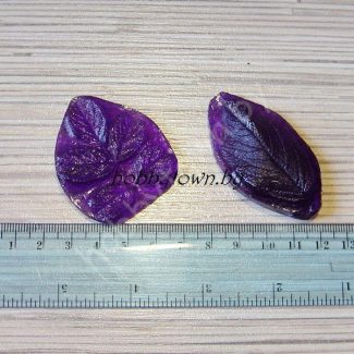 Молд Лист шиповника (набор 2шт)