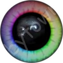 Глаза для игрушек, пришивные, 8мм