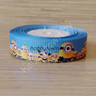 Лента репсовая 2,5см (рисунки из мультфильмов)