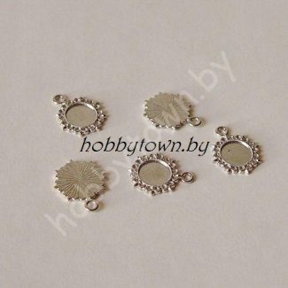 Основа для кулона 15 мм, 1шт