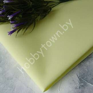 Фоамиран иранский 0,8-1 мм (цв. лимонный 114 (004))