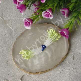 Тычинки для цветов (цв. салатовый) 50 шт.