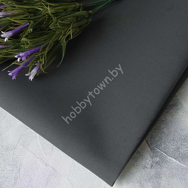 Фоамиран иранский 0,8-1 мм (цв. чёрный 195 (022))