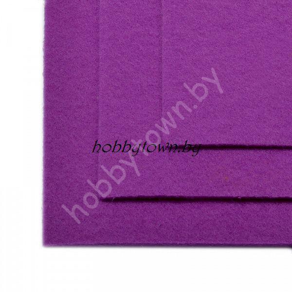 Фетр 20х30, жёсткий, толщина 1мм (цв. сирень)