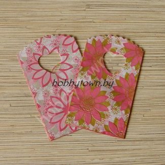 Пакет упаковочный с цветочками 1шт.