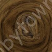 Шерсть для валяния полутонкая однотонная (цв. 039 табак)