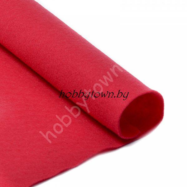 Фетр 20х30, мягкий, толщина 1мм (цв. тёмно-розовый)
