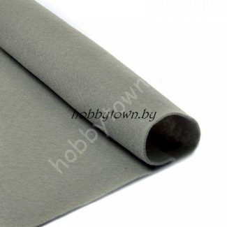 Фетр 20х30, мягкий, толщина 1мм (цв. светло-серый)