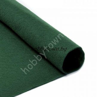 Фетр 20х30, мягкий, толщина 1мм (цв. зелёная трава)
