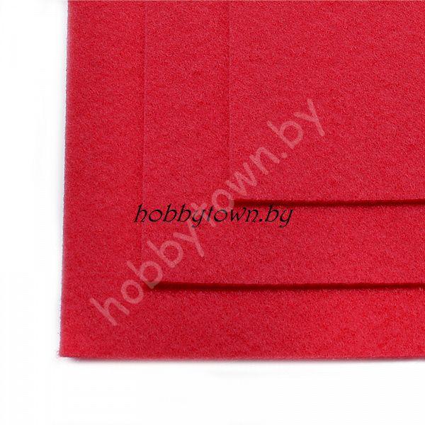 Фетр 20х30, жёсткий, толщина 1мм (цв. т.розовый)