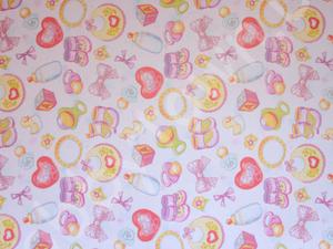 Бумага упаковочная 75х 52см (Детская) 1лист