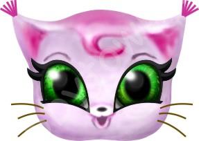 Глаза серии "Винкс" с ресницами, винтовые 32 мм — изображение 2