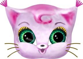 Глаза серии "Винкс" без ресниц, винтовые 32 мм — изображение 2