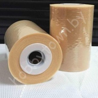 Фатин средней жёсткости, ширина 15 см, отрез 1 метр, цв. бежевый