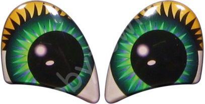 Глаза серии "Винкс" без ресниц, винтовые 32 мм