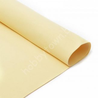 Фоамиран 1 мм 50х50 см (цв.слоновая кость N022)