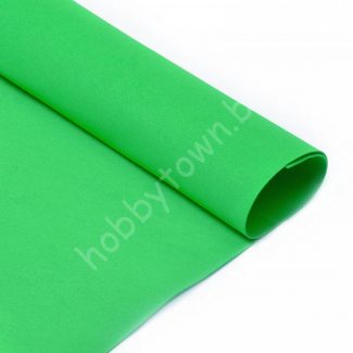 Фоамиран 1 мм 50х50 см (цв.ярко-зелёный N030)