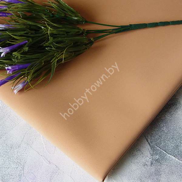 Фоамиран иранский 0,8-1 мм (цв. коралловый 138 (025))