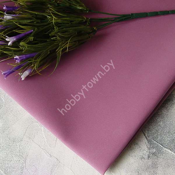 Фоамиран иранский 0,8-1 мм (цв. лавандовый 140 (027))