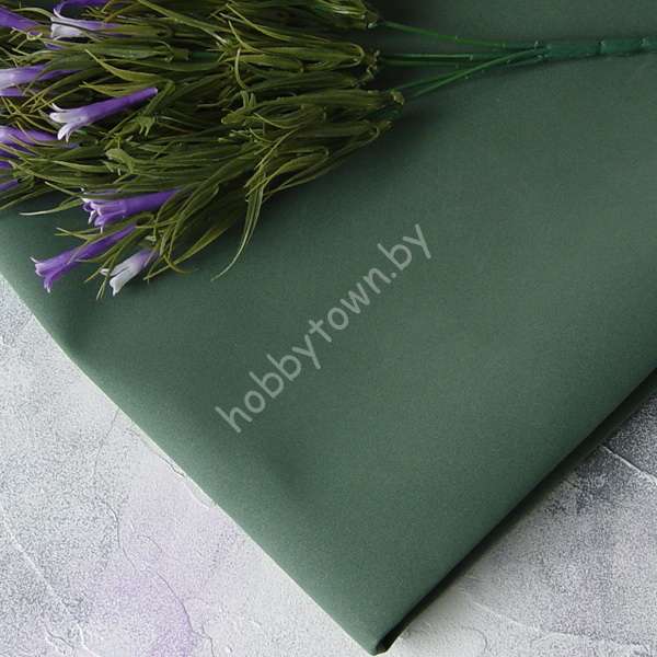 Фоамиран иранский 0,8-1 мм (цв. темно-темно-зеленый 182 (038))