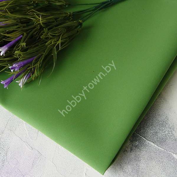 Фоамиран иранский 0,8-1 мм (цв. тёмно-зелёный 179 (016))