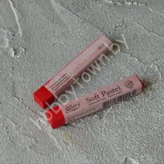 Пастель сухая мягкая профессиональная квадратная Mungyo, цвет 013 перманентный кармин 1шт.