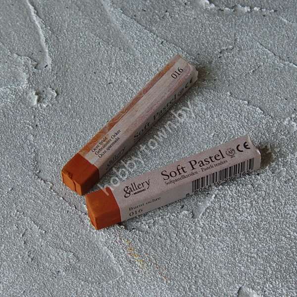 Пастель сухая мягкая профессиональная квадратная Mungyo, цвет 016 жженая охра 1шт.