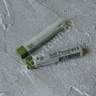 Пастель сухая мягкая профессиональная квадратная Mungyo, цвет 040 оливковый зеленый 1шт.