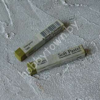 Пастель сухая мягкая профессиональная квадратная Mungyo, цвет 066 золотой зеленый 1шт.