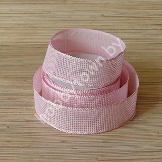 Лента декоративная 3,8 см (цв. св-розовый) 1м