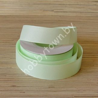 Лента репсовая, ширина 25мм, (цв.мятный 50) 1 метр
