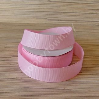 Лента репсовая, ширина 25мм, (цв.розовый 04) 1 метр