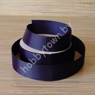 Лента репсовая, ширина 25мм, (цв.тёмно-тёмно-синий 120) 1 метр