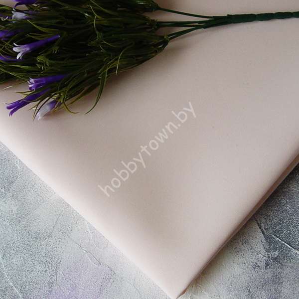 Фоамиран иранский 0,8-1 мм (цв. туманно-розовый 106 (035))