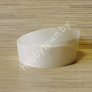 Лента репсовая, ширина 40 мм, (цв.кремовый 08) 1 метр
