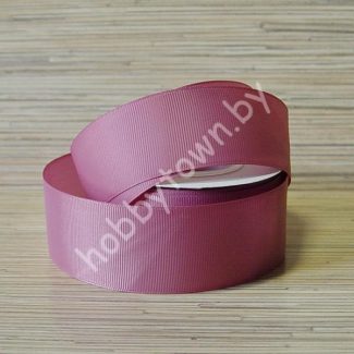 Лента репсовая, ширина 40 мм, (цв.пыльная роза 102) 1 метр