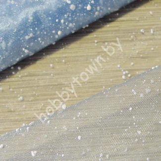 Сетка Снег 53 см (цв. голубой) 1 метр