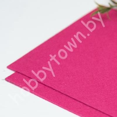 Фетр корейский жёсткий 1,2 мм, 20х28см (цв. 833 Малиновый)