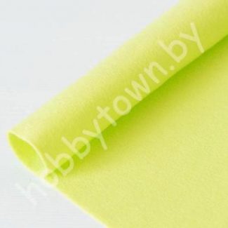 Фетр корейский мягкий 1 мм, 20х28, 40x28 см (цв. А-31 Салатовый)