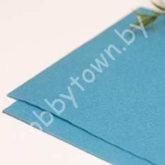Фетр корейский жёсткий 1,2 мм, 20х28см, 40x28 см (цв. 852 Тёмно-бирюзовый)