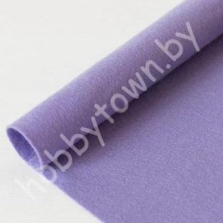 Фетр корейский мягкий 1 мм, 20х28, 40x28 см (цв. RN-14 Сиреневый)