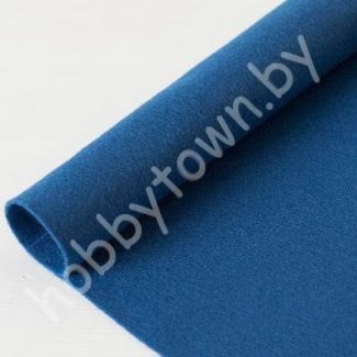 Фетр корейский мягкий 1 мм, 20х28, 40x28 см (цв. RN-19 Ультрамариновый)